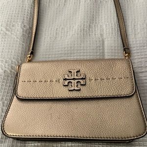 Tory Burch Metallic Gold Bag